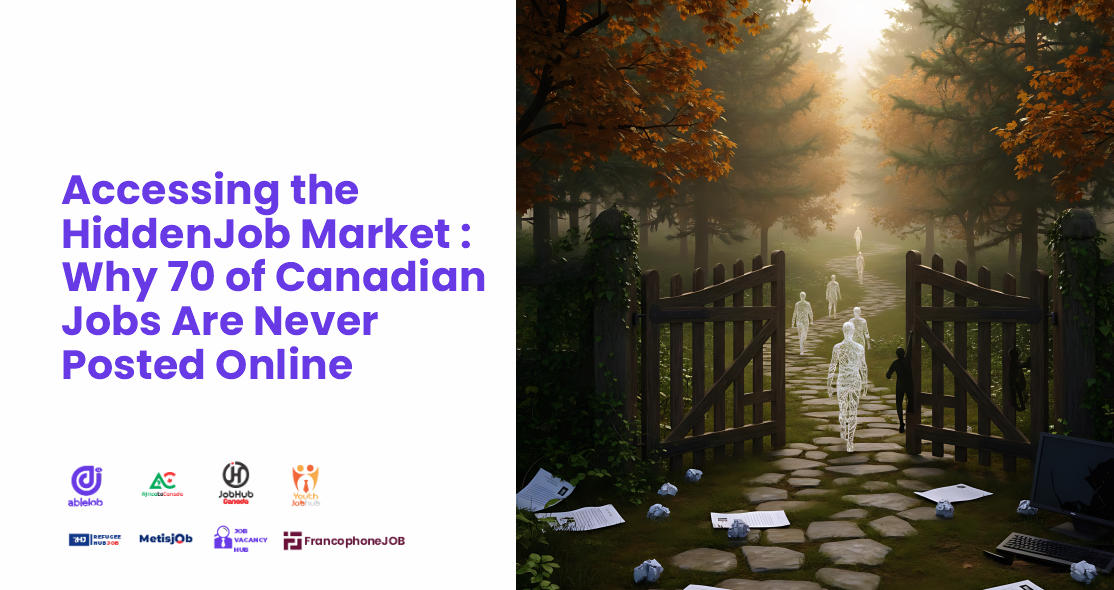 Accessing the Hidden Job Market: Why 70 of Canadian Jobs Are Never Posted Online
